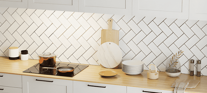 Herringbone Layout Tiles